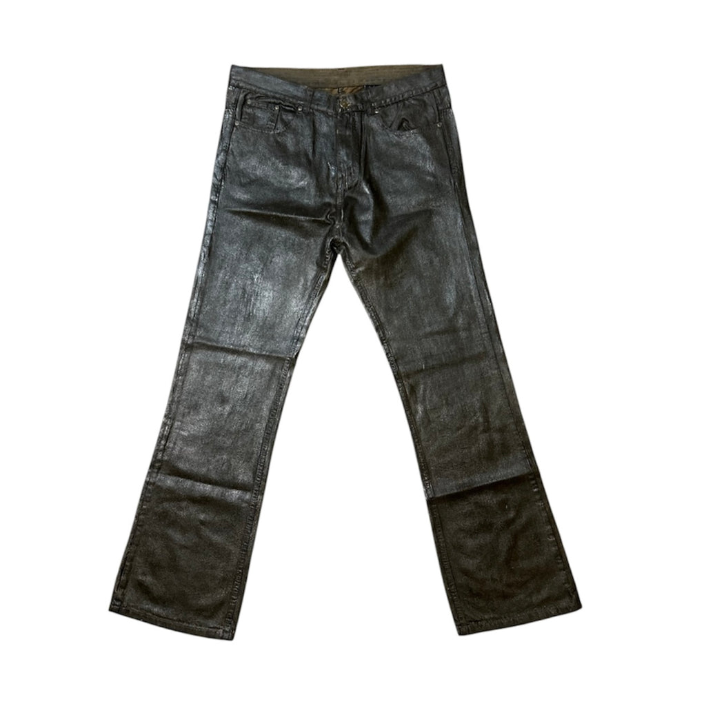 METALLIC MUD DENIM