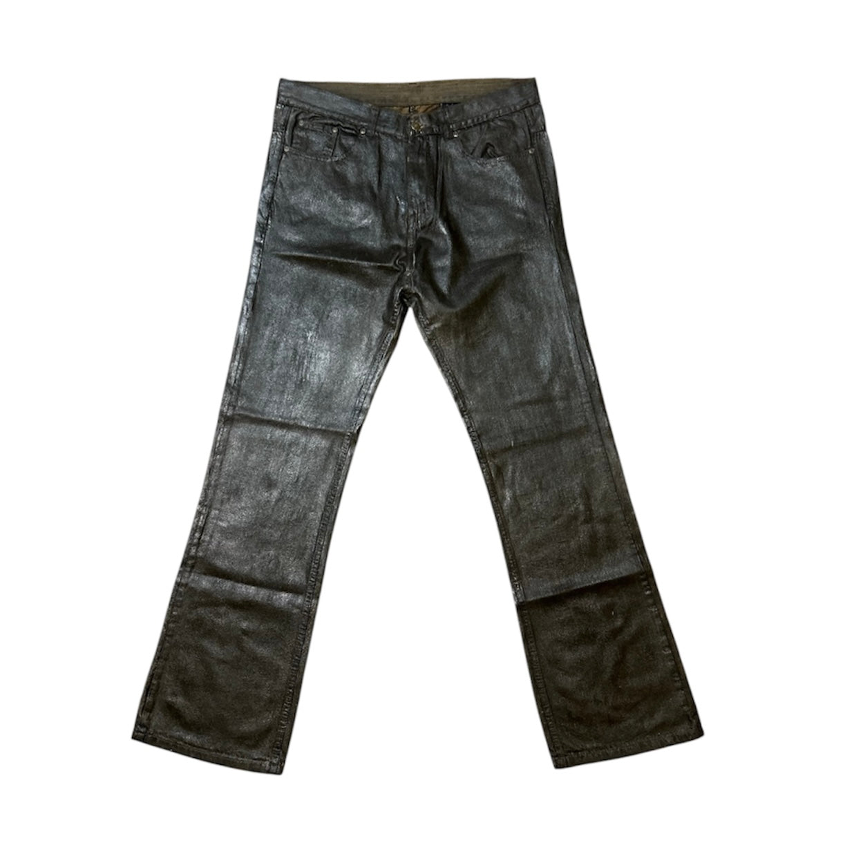 METALLIC MUD DENIM